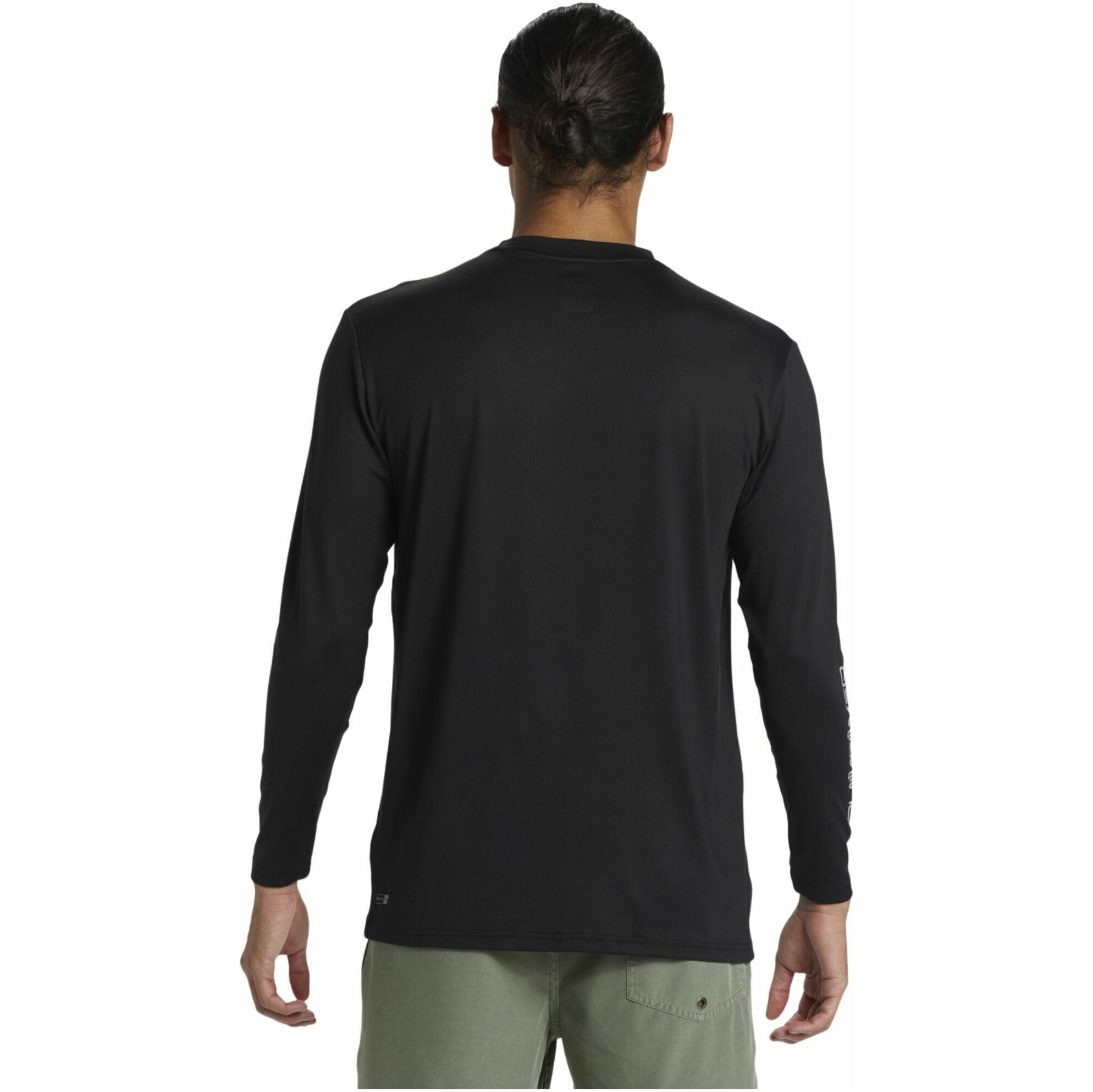 2026 Quiksilver Hommes Everyday T-shirt De Surf à Manches Longues UV50 AQYWR03136 - Black